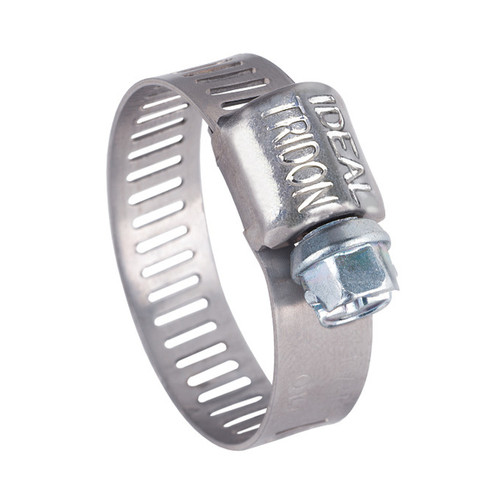 Ideal Tridon Hy-Gear® 1/2″ Worm Gear Clamp, 2-5/8″–3-1/2″, All Stainless (5248051)