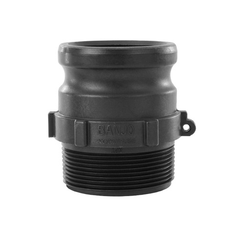 Banjo Cam Lever Coupling, 3″ Male Adapter x 3″ Male NPT (300F)