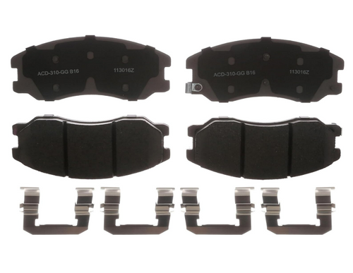 AC Delco Silver Ceramic Front Disc Brake Pad Set | 14D1264CHF1