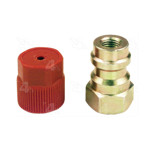 Four Seasons High Side Straight 1/4″ Service Port Retrofit Adapter | 59977