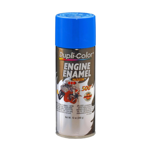 Dupli‑Color Engine Enamel with Ceramic, Ford Blue (12 oz Aerosol) (DE1601)