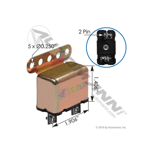 Automann 170.22638 low air pressure buzzer 12V