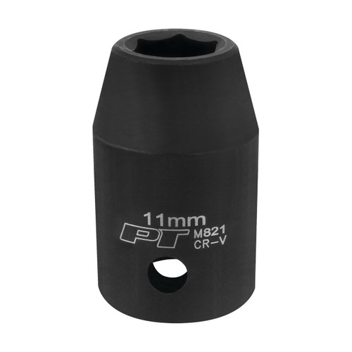 Performance Tool M821 1/2" Drive 11mm Metric Impact Socket