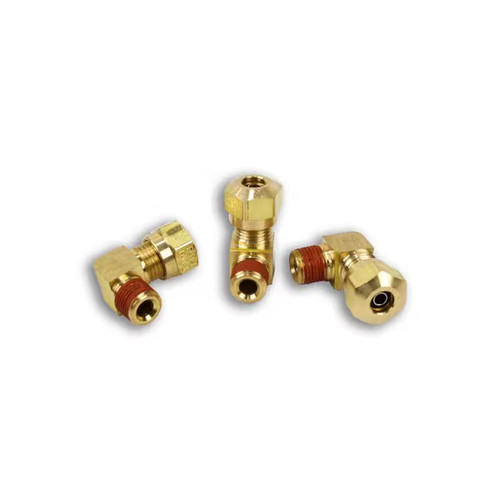 Power Products N69‑4‑2 90° Push‑On Male Elbow (3/8″ to 1/4″ Tube) (N69‑4‑2)