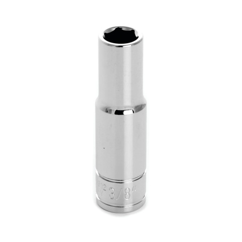 Performance Tool 3/8″ Drive 3/8″ 6‑Point SAE Deep Socket (W38312)