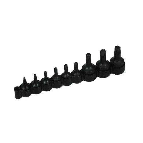 Lisle 26550 Torx bit set T10-T50 9-piece