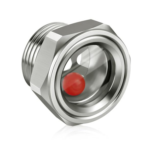 Gits oil sight gauge 618F3V 1/8 NPT glass window