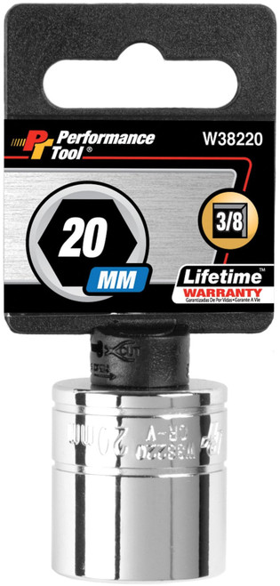 Performance Tool W38328 3/8 drive 7/8 inch socket