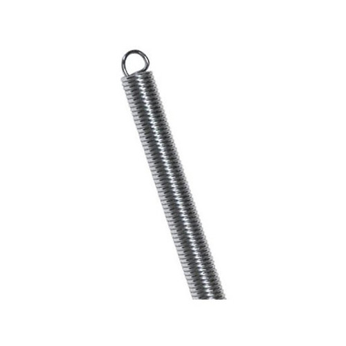 Century Spring Corp Extension Spring, Galvanized Hard‑Drawn, 0.025″ Wire × 0.250″ OD × 3.25″ Free Length, Rate 0.44 lb/in, Max Load 3.1 lb (C-157)