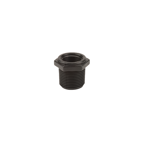 Banjo Reducer Bushing, 1″ FNPT x ¾″ FNPT Poly (RB100-075)