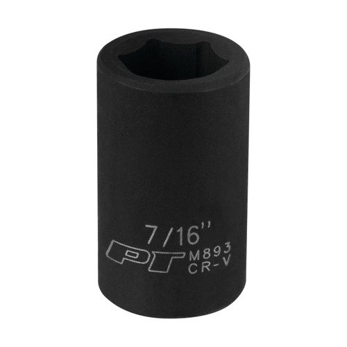 Performance Tool 3/8″ Drive 7/16″ Standard 6‑Point SAE Socket (W38014)