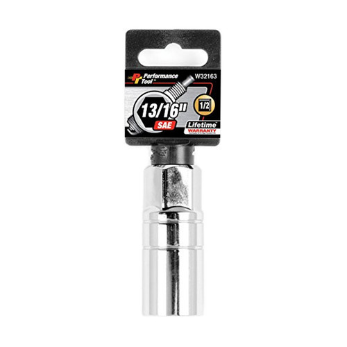 Performance Tool 1/2 drive 13/16 SAE deep socket W32163