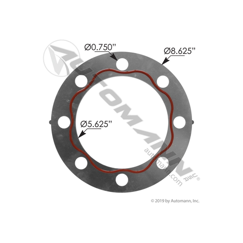 Automann Drive Flange Gasket Metal (180.10610M)