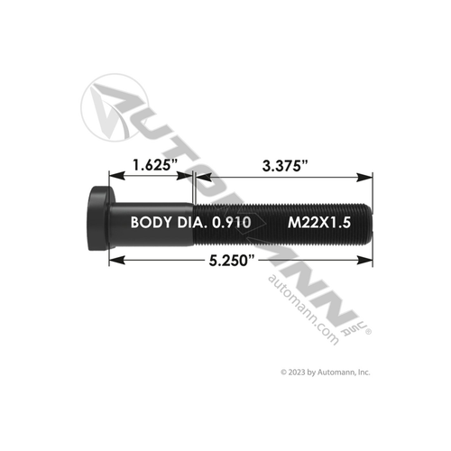 Automann 2016136 wheel stud