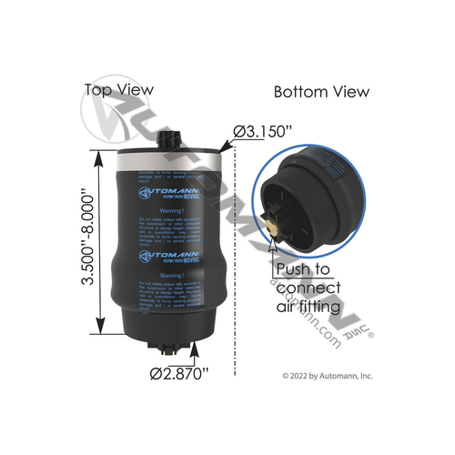 Automann Air Spring Cabin (ABSZ70-7206)