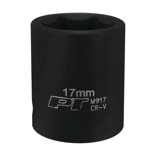 Performance Tool M917 3/8" Drive 17mm Standard Socket