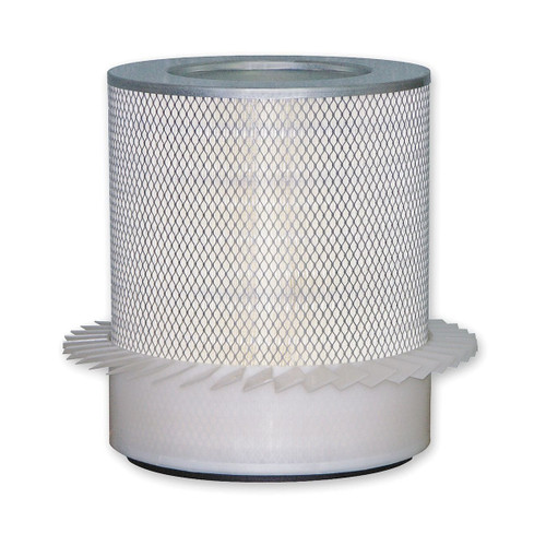 Baldwin Axial Seal Air Filter Element with Fins for Clark, Grove, Hitachi, Kenworth, Link-Belt, Vermeer & More (PA1636-FN)