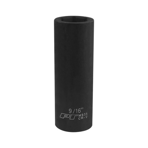 Performance Tool M935 3/8" Drive 9/16" Deep Wall 6-Point Impact Socket