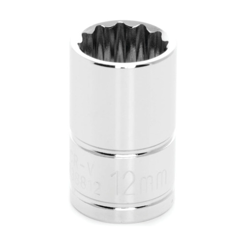 Performance Tool 3/8 drive 12mm socket W38812
