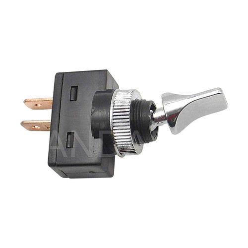 Standard Ignition Toggle Switch, Universal On‑Off Duck‑Bill, 20 Amp (HP4970)