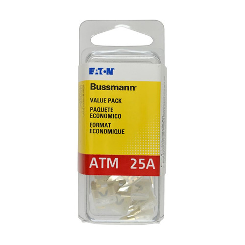 Bussmann VP-ATM-25-RP 25A Mini ATM Blade Fuse (VPATM25RP)