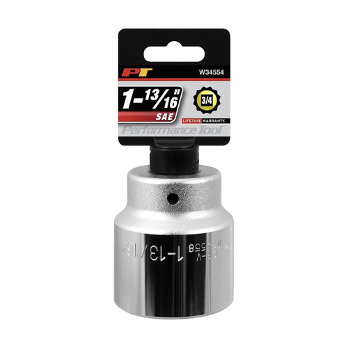 Performance Tool 3/4″ Drive 2‑1/4″ SAE Socket (W34572)