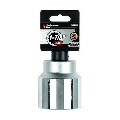Performance Tool 3/4″ Drive 1‑7/16″ SAE Deep‑Wall Socket (W34560)
