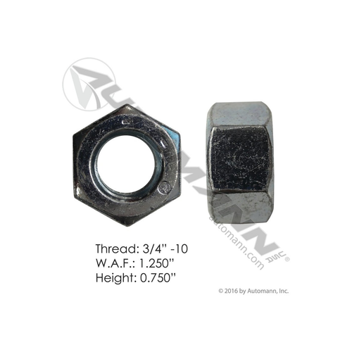 Automann Rim Nut 3/4"-10 (203.3002)