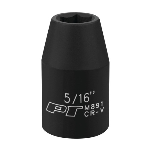 Performance Tool 3/8″ Drive 5/16″ 6‑Point SAE Standard Socket (W38010)