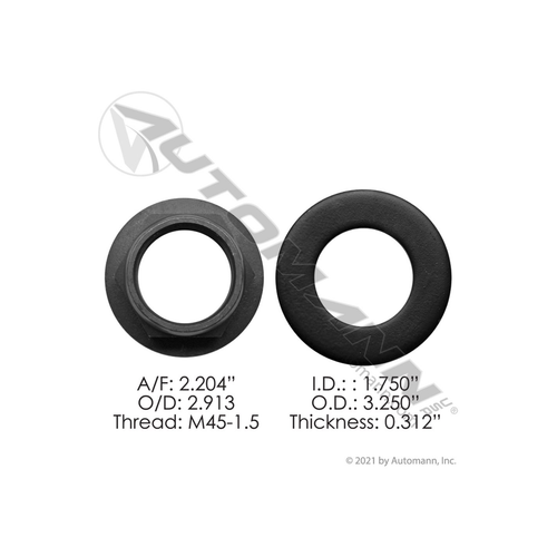 Automann Lock Nut Kit Meritor (750.KT2638)