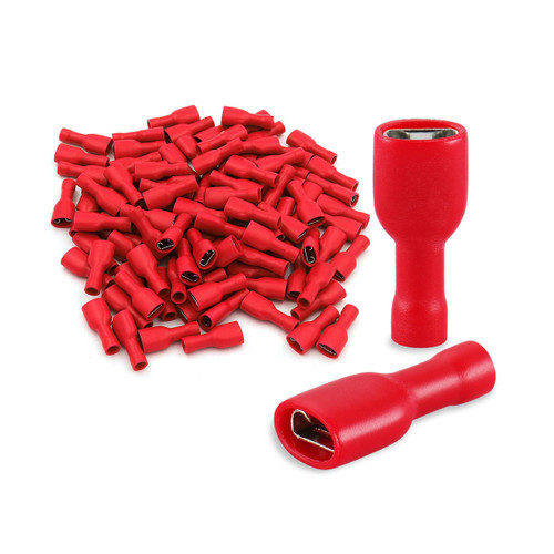 Mize Pkg/100 22–16 Ga Fully Insulated Female Connectors (SFIFRA)