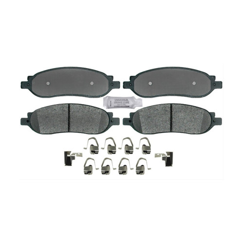 AC Delco 14D1068MH Semi-Metallic Front Disc Brake Pad Set