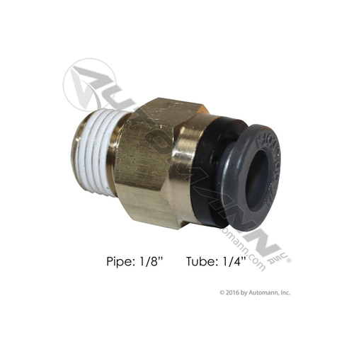 Automann PLC male connector 1/4 x 1/8 177.11684A