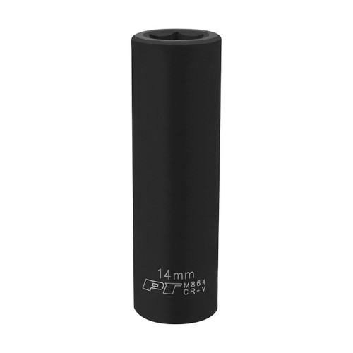 Performance Tool M864 1/2" Drive 14mm Metric Impact Socket