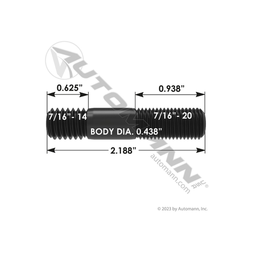 Automann Double Ended Stud (207.1001)
