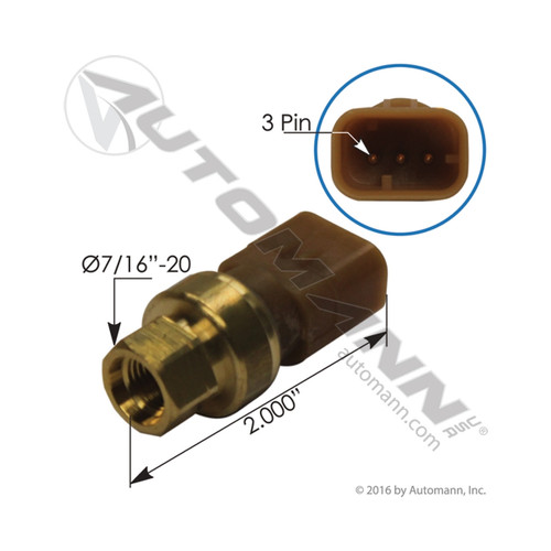 Automann Engine Oil Pressure Sensor Caterpillar (577.90510)
