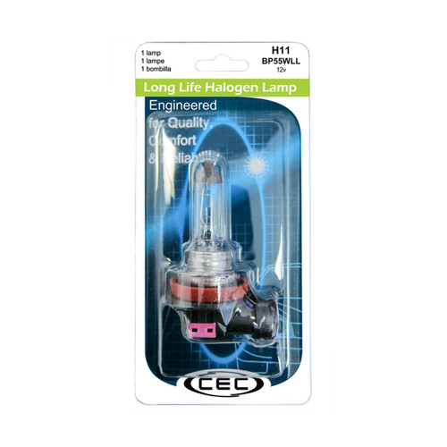 CEC Industries H11BP55W halogen lamp 12V 55W