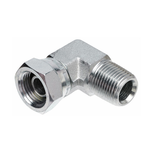 Gates MegaCrimp Male Pipe Thread to Female Pipe Thread Swivel 90° Adapter, 1/8″ x 1/8″ (2MP-2FPX90) Gates MegaCrimp Male Pipe Thread to Female Pipe Thread Swivel 90° Adapter, 1/8″ x 1/8″ (2MP-2FPX90)