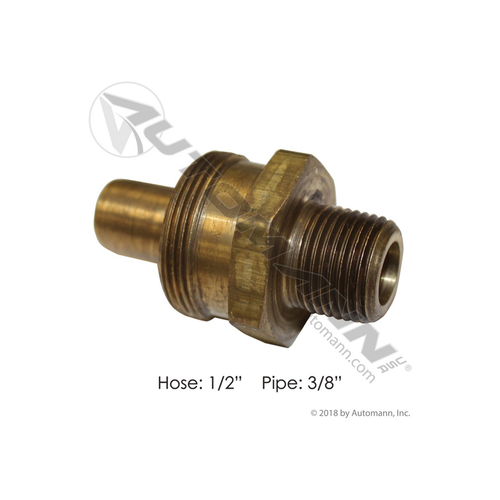 Automann Coupling Body 1/2IN x 3/8NPT (177.16908C)