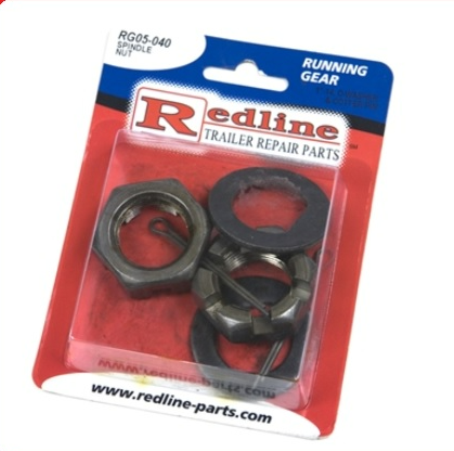 Redneck 1"-14 Spindle Nut Kit, Trailer Parts Pro Style (RG05-040)