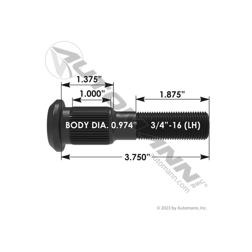 Automann Wheel Stud (201.6119L)
