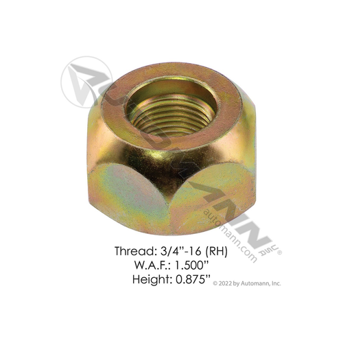 Automann Outer Cap Nut (201.2001R)