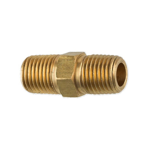 Black steel pipe nipple 1/8 inch x 6 inch