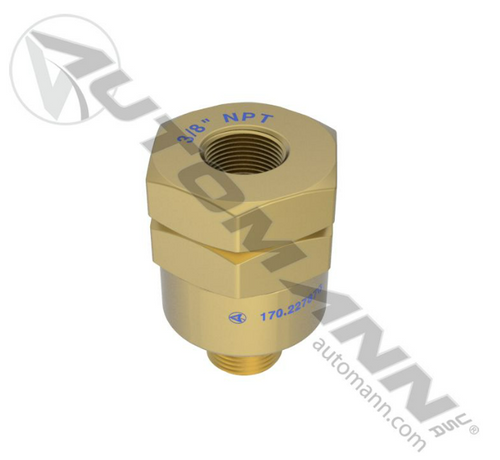 Automann SC1 Type Single Check Valve 3/8" PT (170.22787) Automann SC1 Type Single Check Valve 3/8" PT (170.22787)