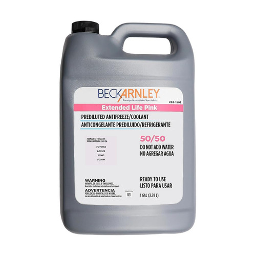 Beck/Arnley engine coolant antifreeze 252-1502