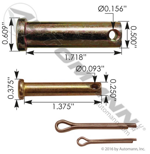 Automann Clevis Pin Kit (179.CPK) Automann Clevis Pin Kit (179.CPK)