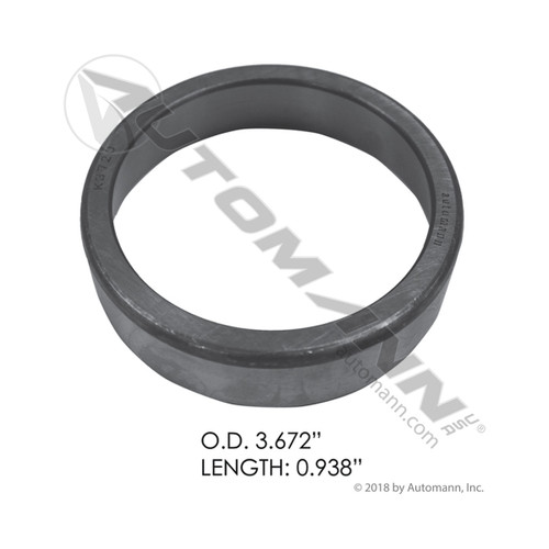 Automann wheel bearing cup 182.372