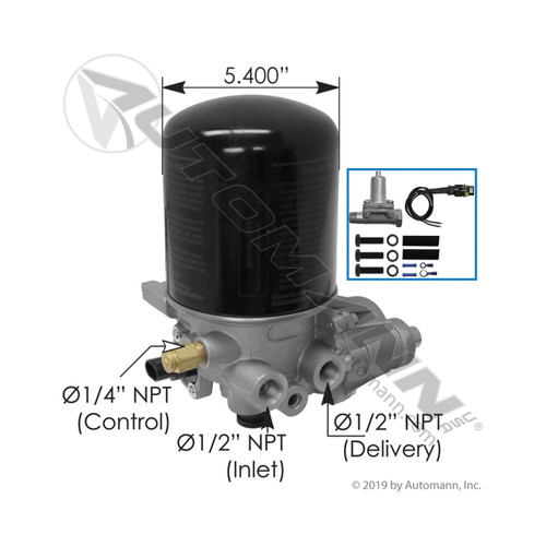 Automann Wabco SS1200 coalescing air dryer 170.95563