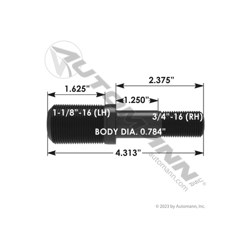Automann Double Ended Stud (201.7043L)