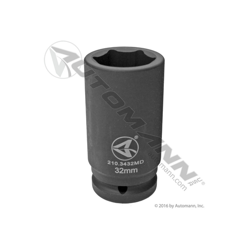 Automann Impact Socket 32mm 6PT Deep (210.3432MD)